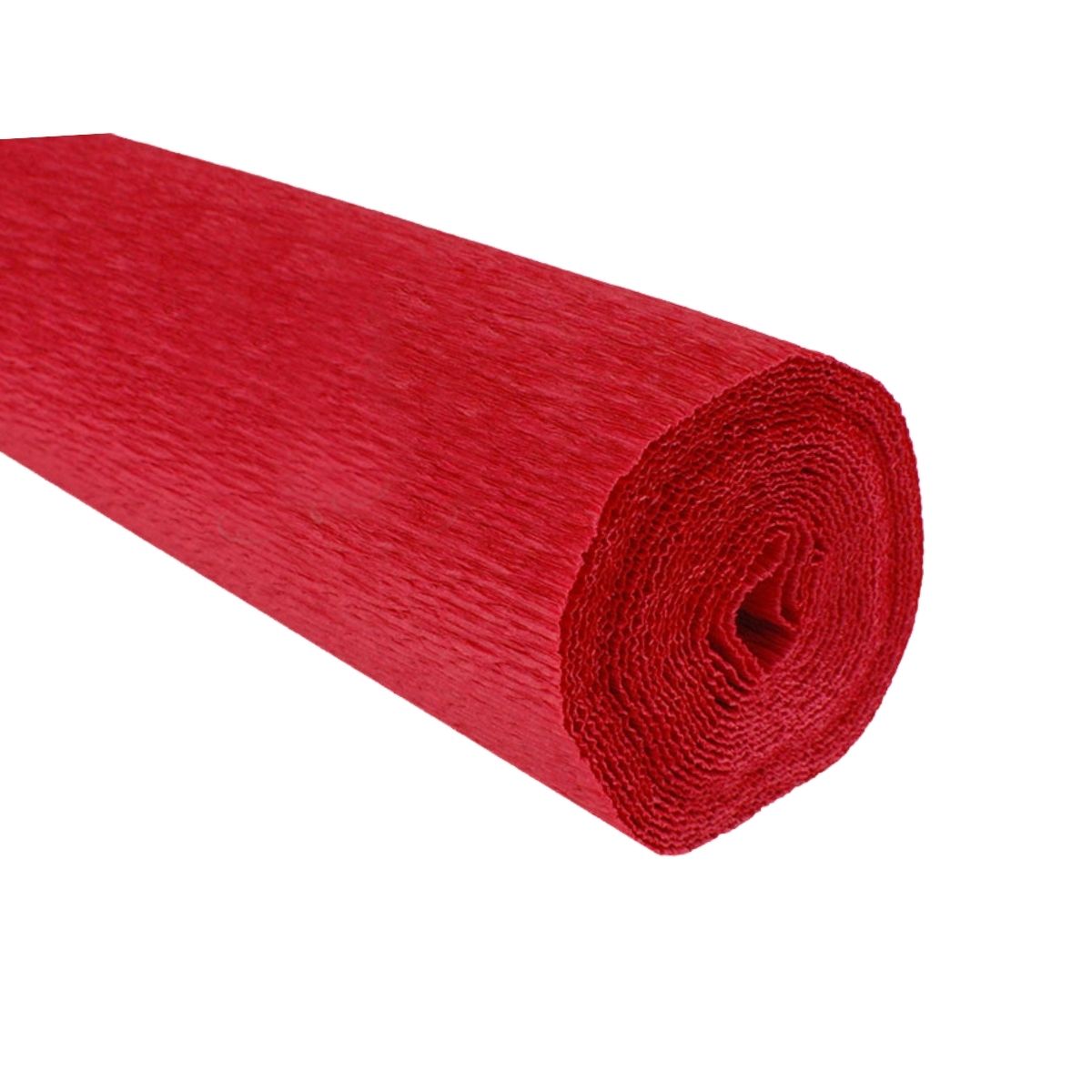 Papel crepé rojo fiesta 180 gramos en rollo