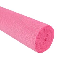 Papel crepé rosa algodón de azúcar 180 gramos en rollo