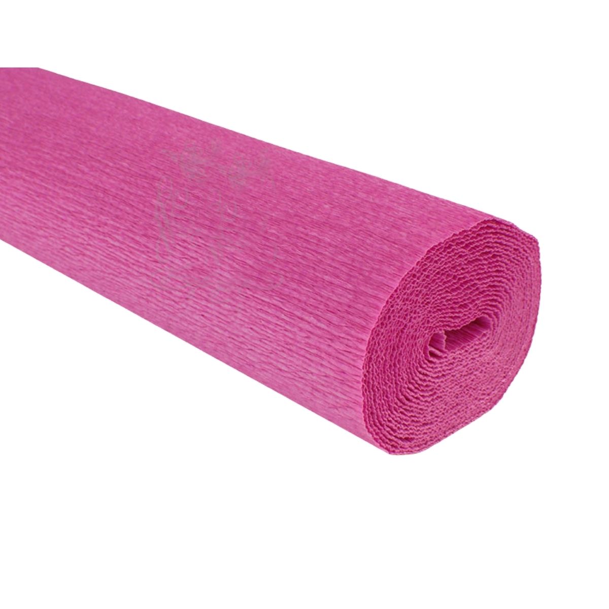 Papel crepé rosa chicle 180 gramos en rollo