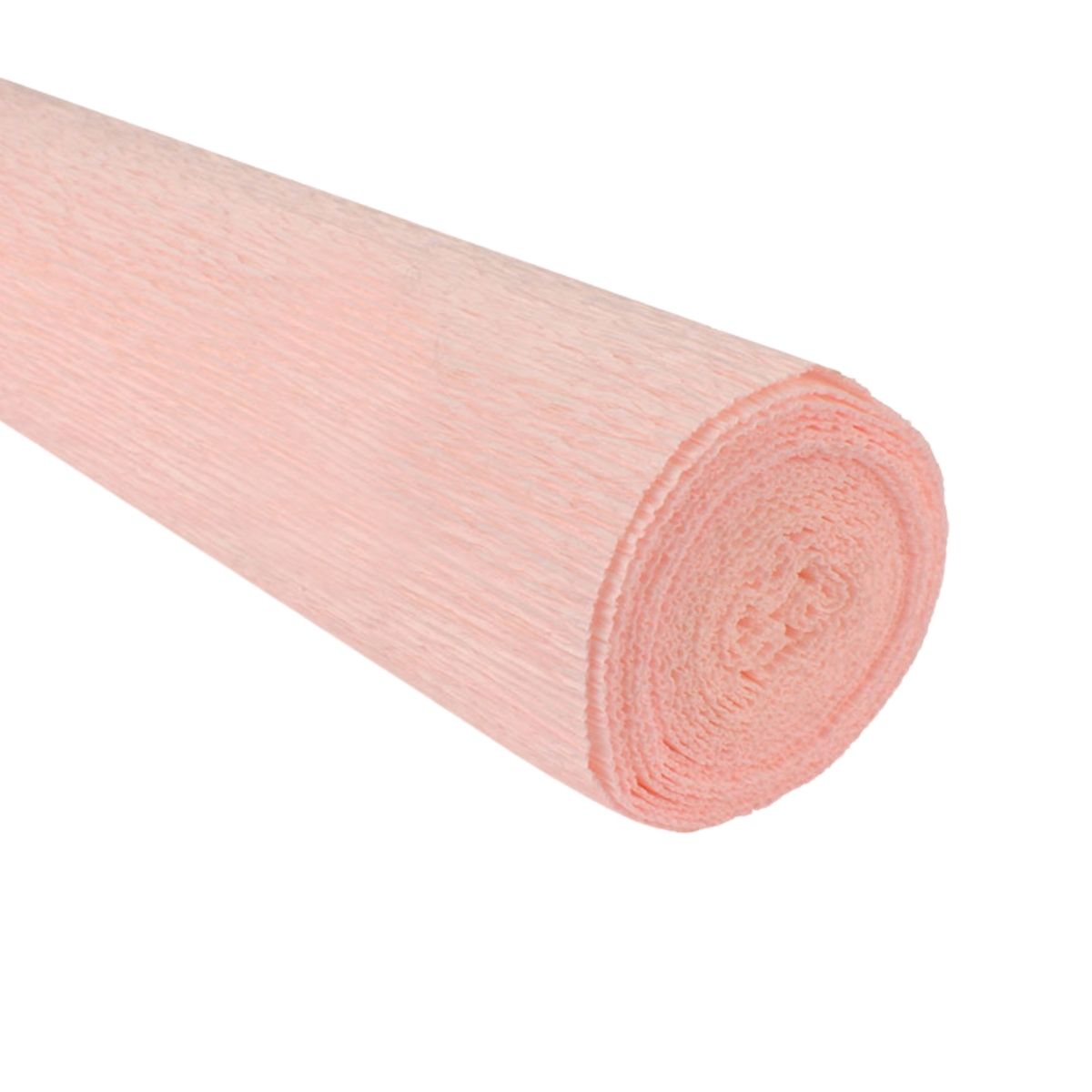 Papel crepé rosa talco 180 gramos en rollo