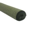 Papel crepé verde oliva 180 gramos en rollo