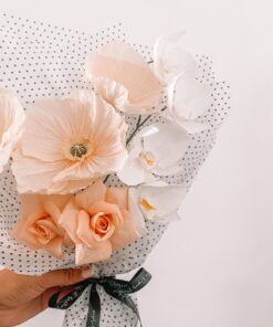 Ramo de flores de papel