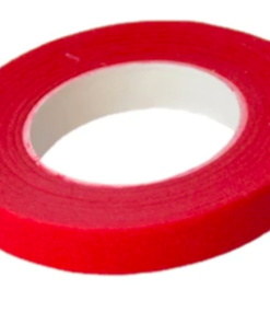 Cinta Tape Floral Rojo 12 mm 27,43 Metros