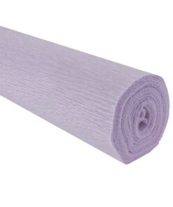 Papel crepé lila claro 180 gramos en rollo