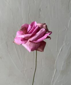 Flor de papel individual día de la madre