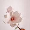 Magnolias de papel crepe