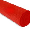 Papel crepe rojo escarlata