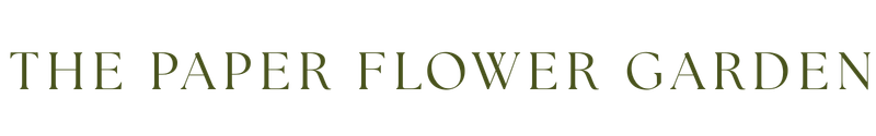 Flores de papel crepe